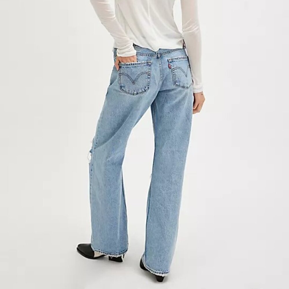 Levi's Low Loose Jeans Color Probably Ok Psk Regular Fit - Picture 3 of 5